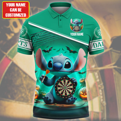 Personalized St Darts Halloween Version All Over Printed Unisex Shirt QB030803