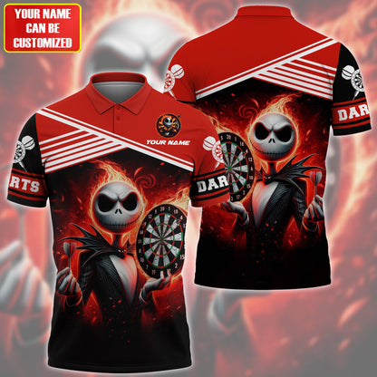 Personalized Name JS Darts All Over Printed Unisex Shirt QB040401