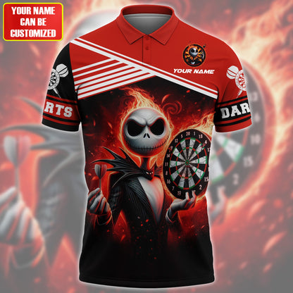 Personalized Name JS Darts All Over Printed Unisex Shirt QB040401