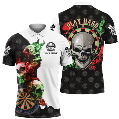 Personalized Skull Darts Version All Over Printed Unisex Shirt QB040602