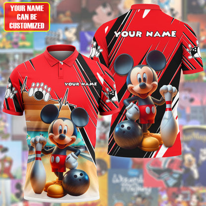 Personalized Name MK Bowling All Over Printed Unisex Shirt QB040701