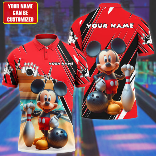 Personalized Name MK Bowling All Over Printed Unisex Shirt QB040701