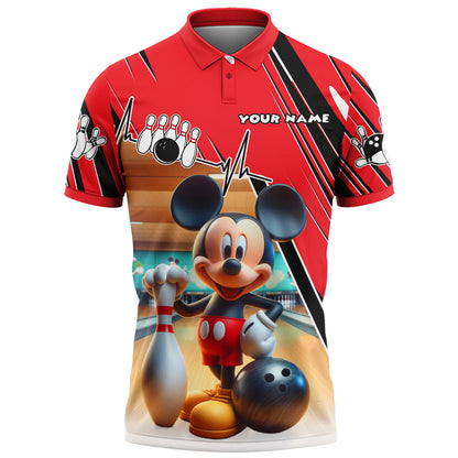 Personalized Name MK Bowling All Over Printed Unisex Shirt QB040701