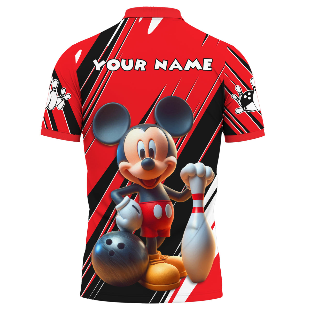 Personalized Name MK Bowling All Over Printed Unisex Shirt QB040701