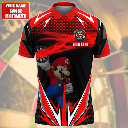 Personalized Name MRO Darts Red Version All Over Printed Unisex Shirt QB050403