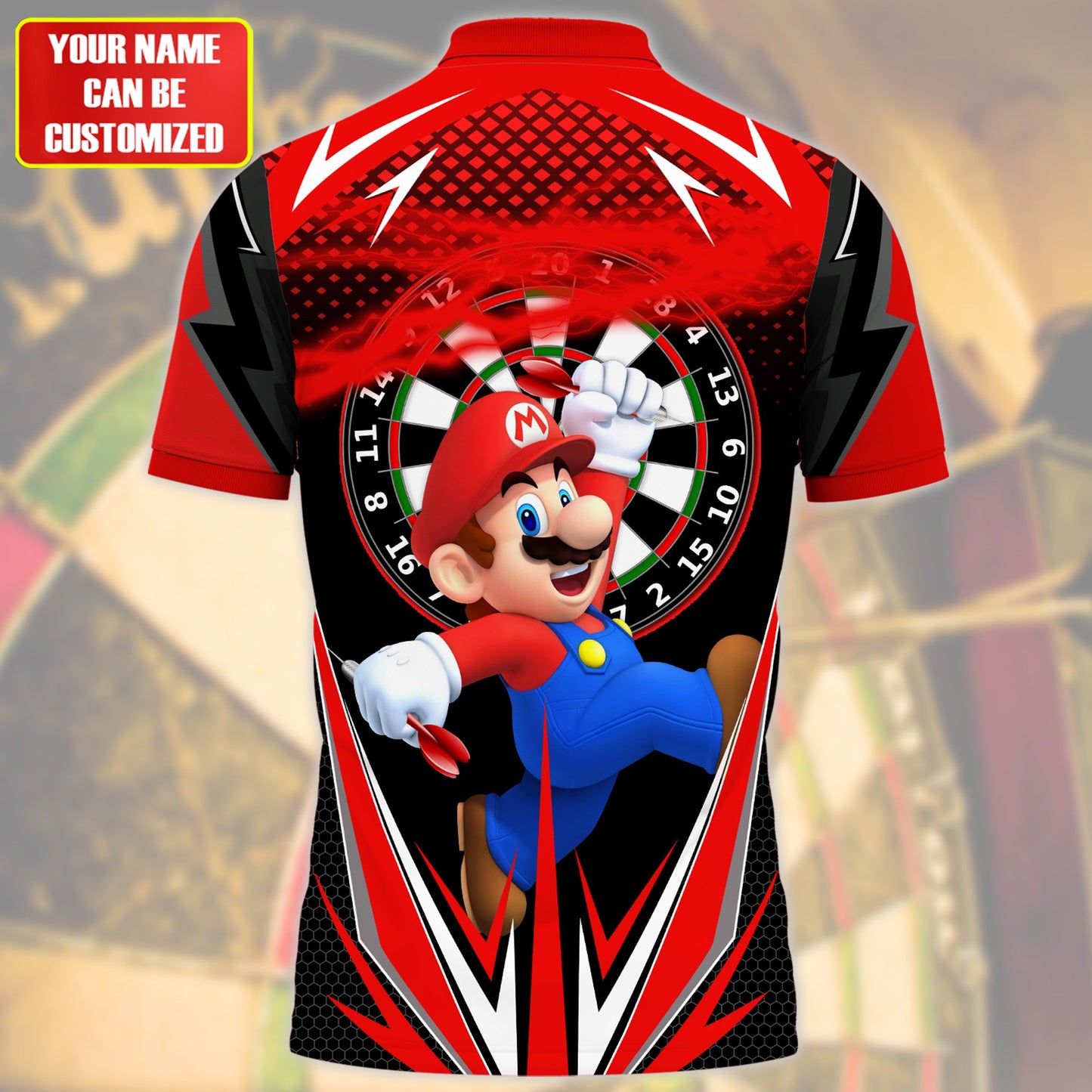 Personalized Name MRO Darts Red Version All Over Printed Unisex Shirt QB050403