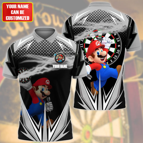 Personalized Name MRO Darts Silver Version All Over Printed Unisex Shirt QB050403