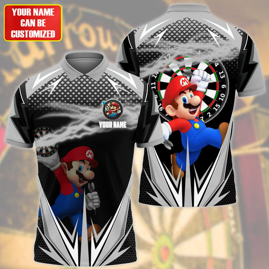 Personalized Name MRO Darts Silver Version All Over Printed Unisex Shirt QB050403