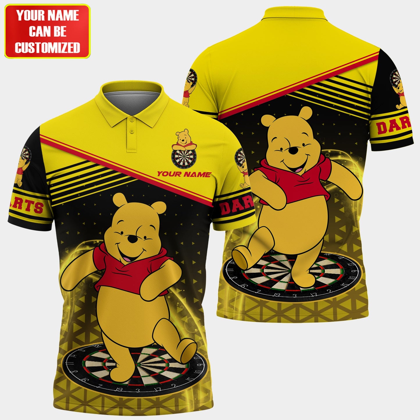 Personalized Name WTP Darts All Over Printed Unisex Shirt QB050404