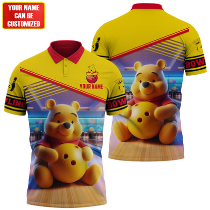 Personalized Name WTP Bowling All Over Printed Unisex Shirt QB060401