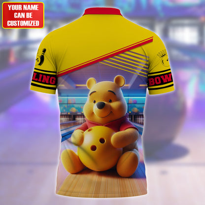 Personalized Name WTP Bowling All Over Printed Unisex Shirt QB060401