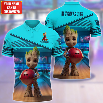Personalized Name Gr Bowling All Over Printed Unisex Shirt QB060403