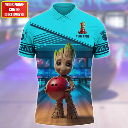 Personalized Name Gr Bowling All Over Printed Unisex Shirt QB060403