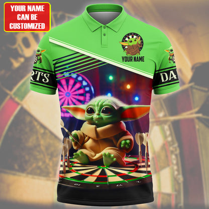 Personalized Name YD Darts All Over Printed Unisex Shirt QB060503