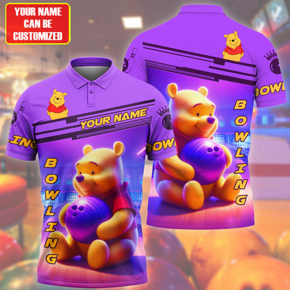 Personalized Name WTP  Bowling All Over Printed Unisex Shirt QB060508