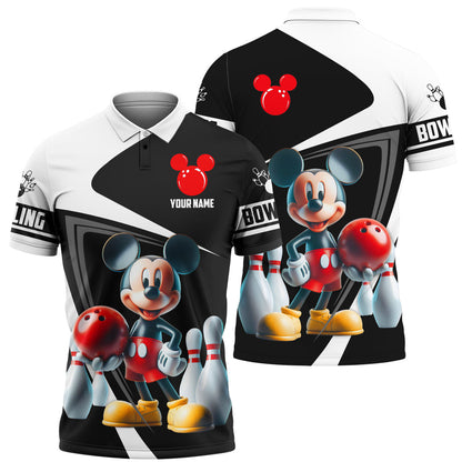 Personalized Name MK Bowling All Over Printed Unisex Shirt QB060603