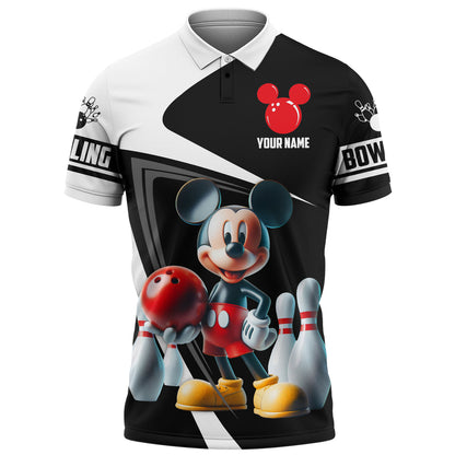 Personalized Name MK Bowling All Over Printed Unisex Shirt QB060603