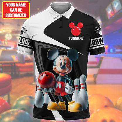 Personalized Name MK Bowling All Over Printed Unisex Shirt QB060603