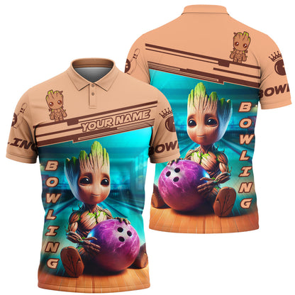 Personalized Name Gr Bowling All Over Printed Unisex Shirt QB070501