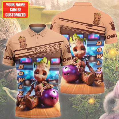 Personalized Name Gr Bowling All Over Printed Unisex Shirt QB070502