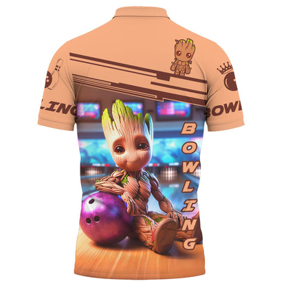 Personalized Name Gr Bowling All Over Printed Unisex Shirt QB070502