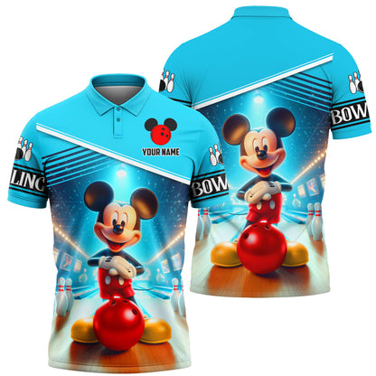 Personalized Name MK Bowling All Over Printed Unisex Shirt QB070602