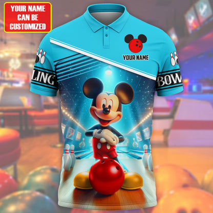 Personalized Name MK Bowling All Over Printed Unisex Shirt QB070602