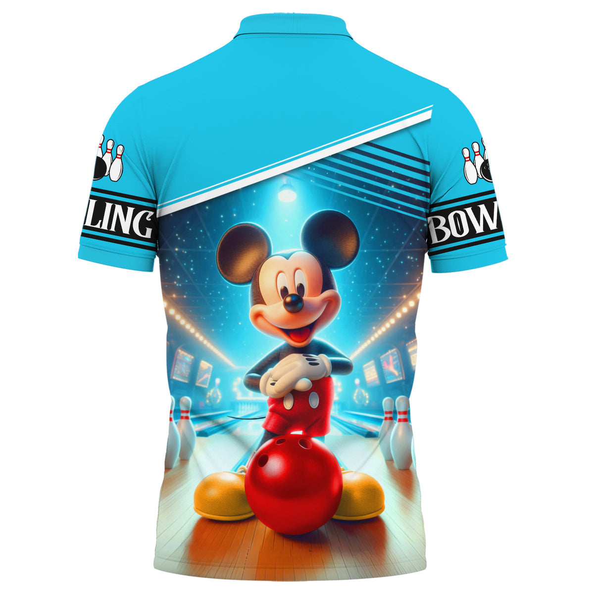 Personalized Name MK Bowling All Over Printed Unisex Shirt QB070602