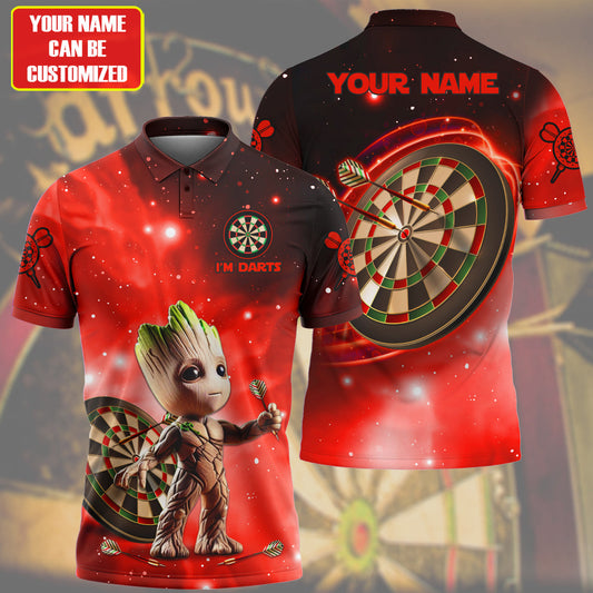 Personalized Name Gr Darts Red Version All Over Printed Unisex Shirt QB080404