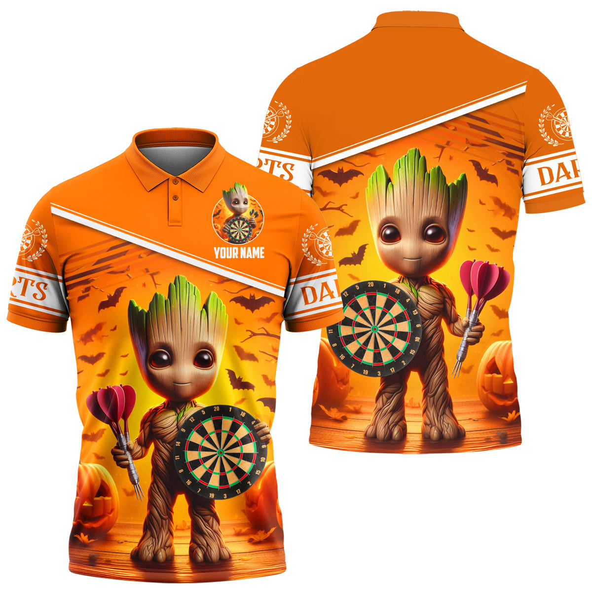 Personalized Gr Darts Halloween Version All Over Printed Unisex Shirt QB080502