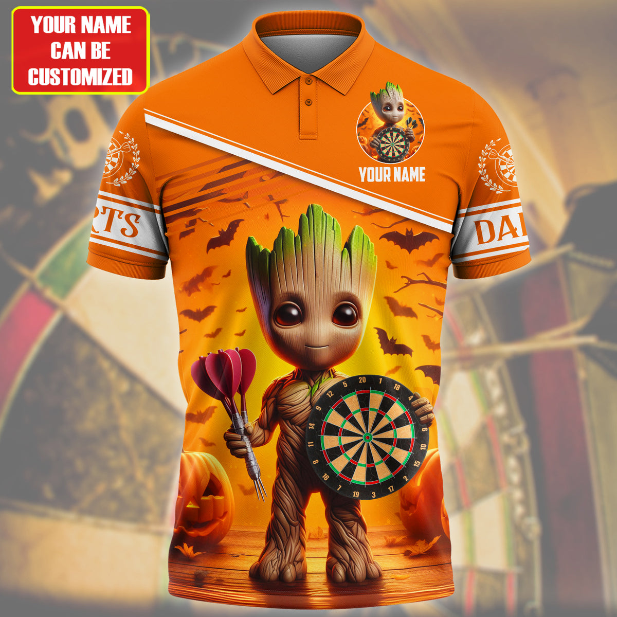 Personalized Gr Darts Halloween Version All Over Printed Unisex Shirt QB080502