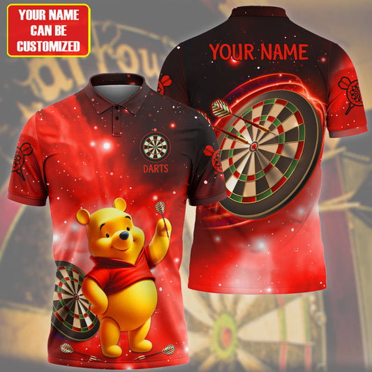 Personalized Name WTP Darts Red Version All Over Printed Unisex Shirt QB080602