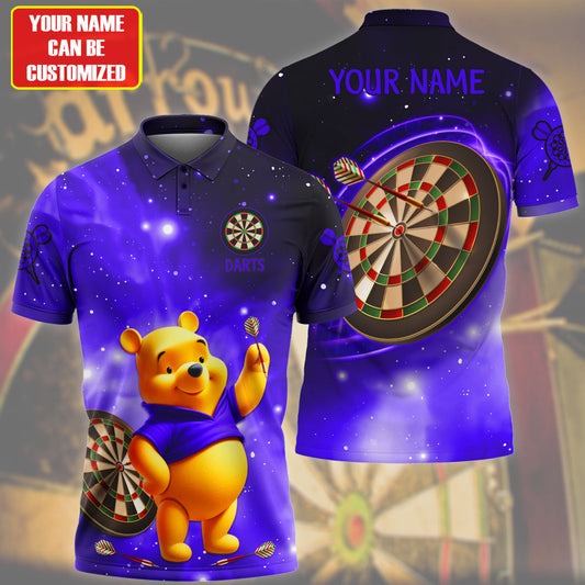 Personalized Name WTP Darts Blue Version All Over Printed Unisex Shirt QB080602