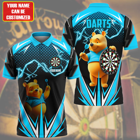 Personalized Name WTP Darts Teal Version All Over Printed Unisex Shirt QB080603