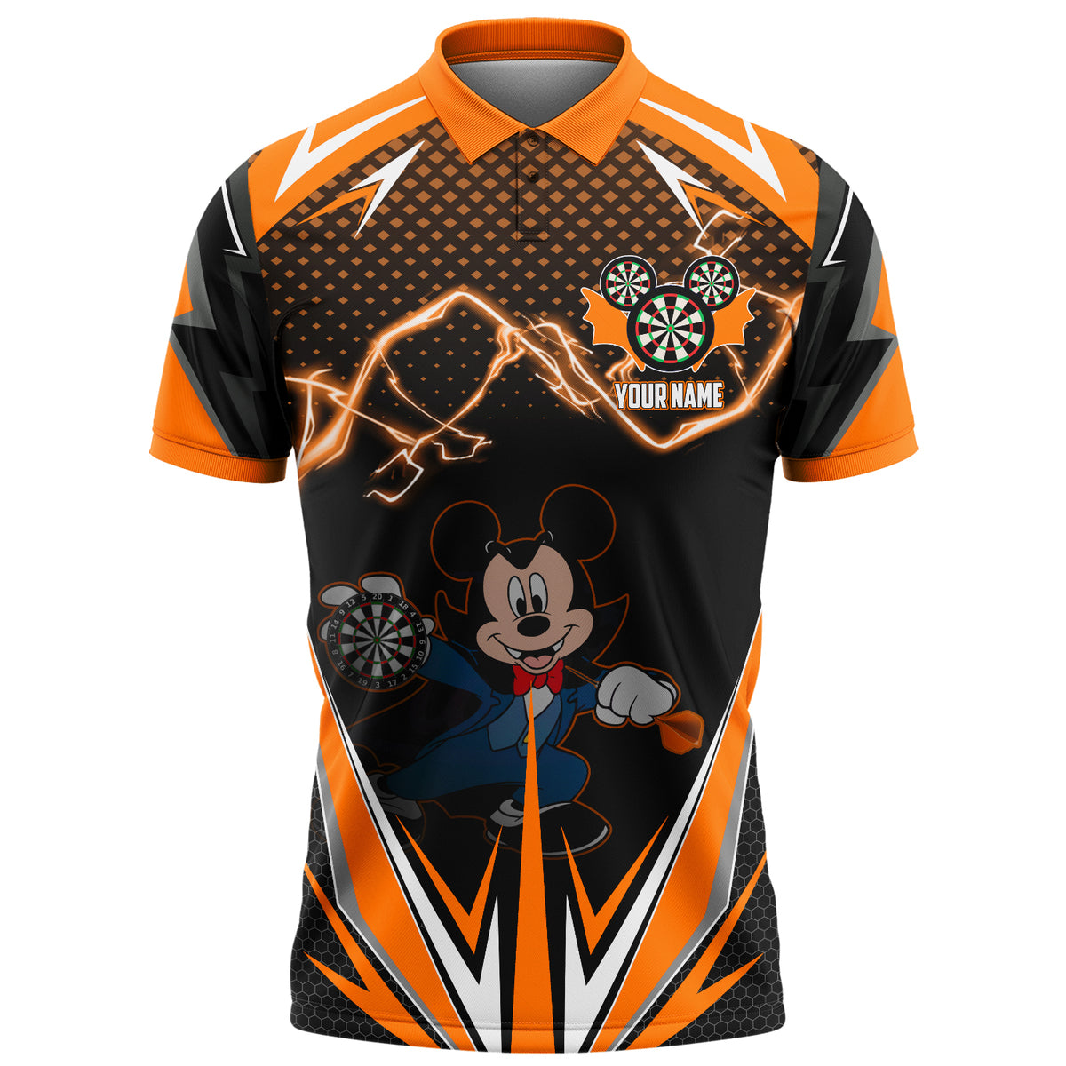 Personalized MK Darts Halloween Version All Over Printed Unisex Shirt QB080801