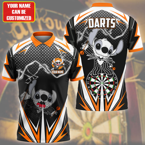 Personalized ST Darts Halloween Version All Over Printed Unisex Shirt QB080802