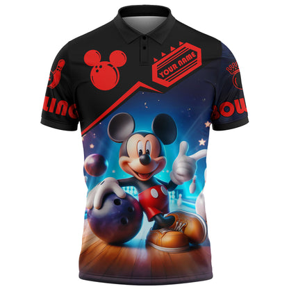 Personalized Name MK Bowling All Over Printed Unisex Shirt QB090404