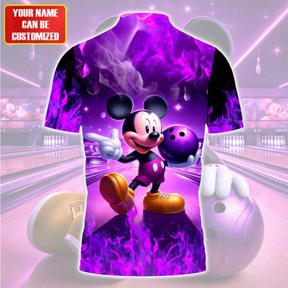 Personalized Name MK Bowling All Over Printed Unisex Shirt QB100504