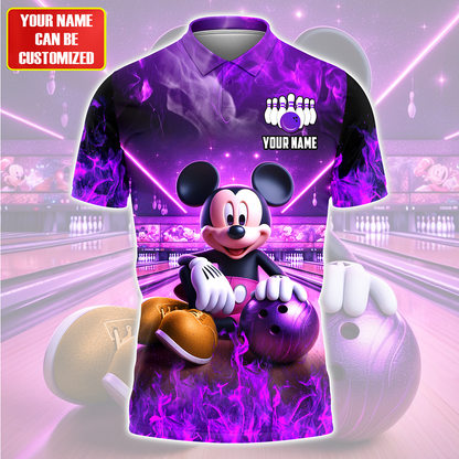 Personalized Name MK Bowling All Over Printed Unisex Shirt QB100504