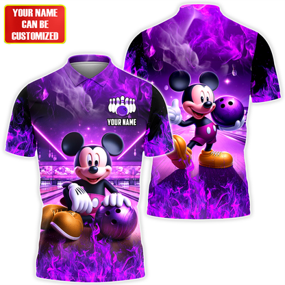 Personalized Name MK Bowling All Over Printed Unisex Shirt QB100504