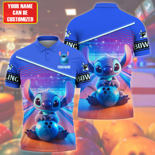 Personalized Name ST Bowling All Over Printed Unisex Shirt QB100506