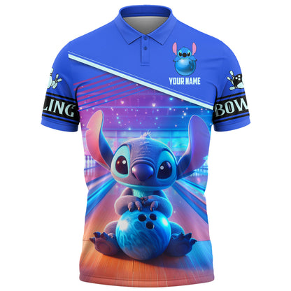 Personalized Name ST Bowling All Over Printed Unisex Shirt QB100506