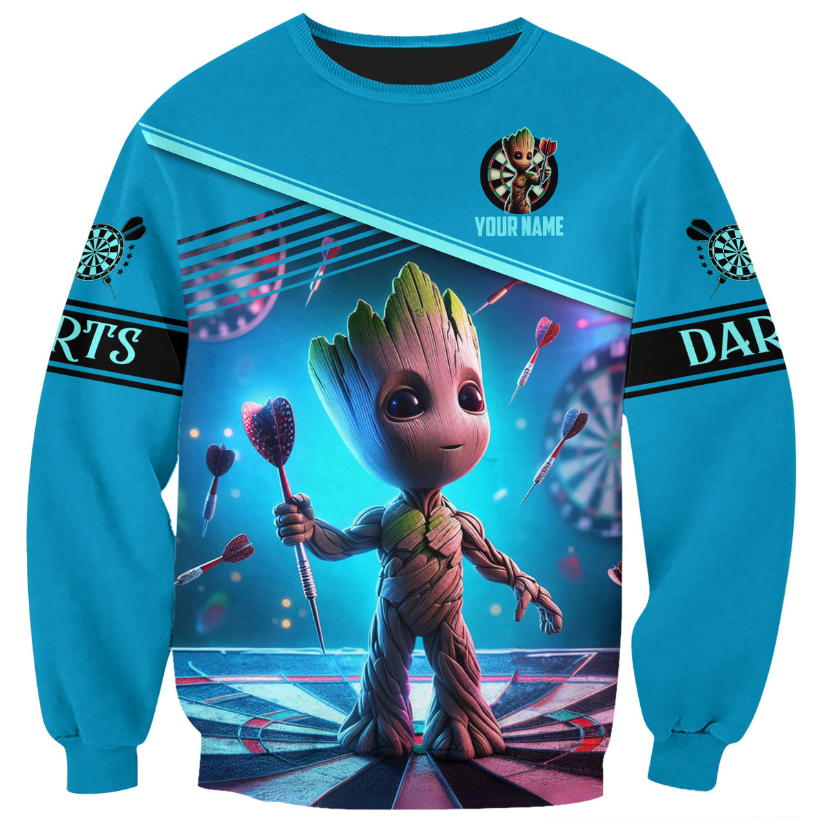 Personalized Name Gr Darts All Over Printed Unisex Shirt QB110410