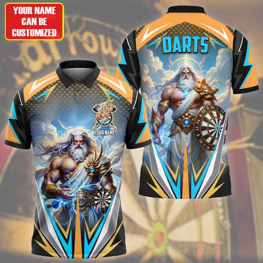 Personalized Zeus Darts All Over Printed Unisex Shirt