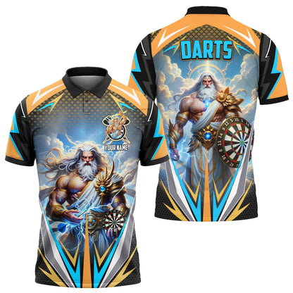 Personalized Zeus Darts All Over Printed Unisex Shirt