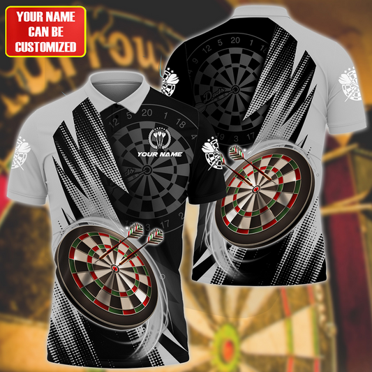 Personalized Name Darts Silver Version All Over Printed Unisex Shirt QB120606