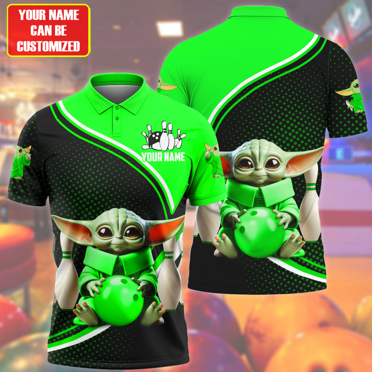 Personalized Name YD Bowling Green Version All Over Printed Unisex Shirt QB120607