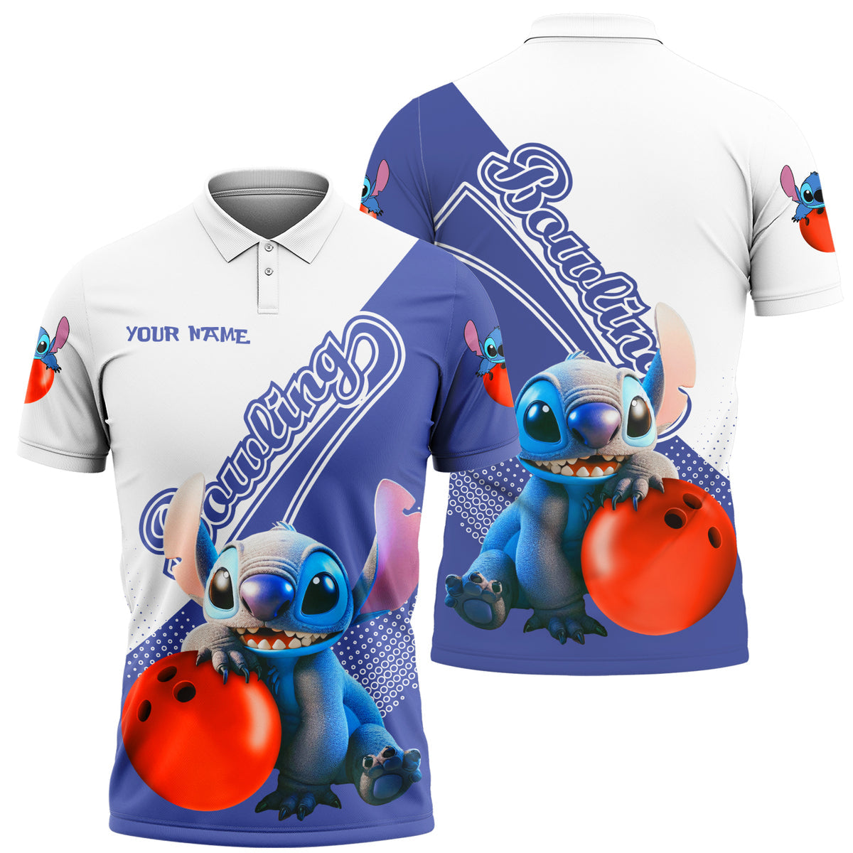 Personalized Name ST Bowling All Over Printed Unisex Shirt QB120609