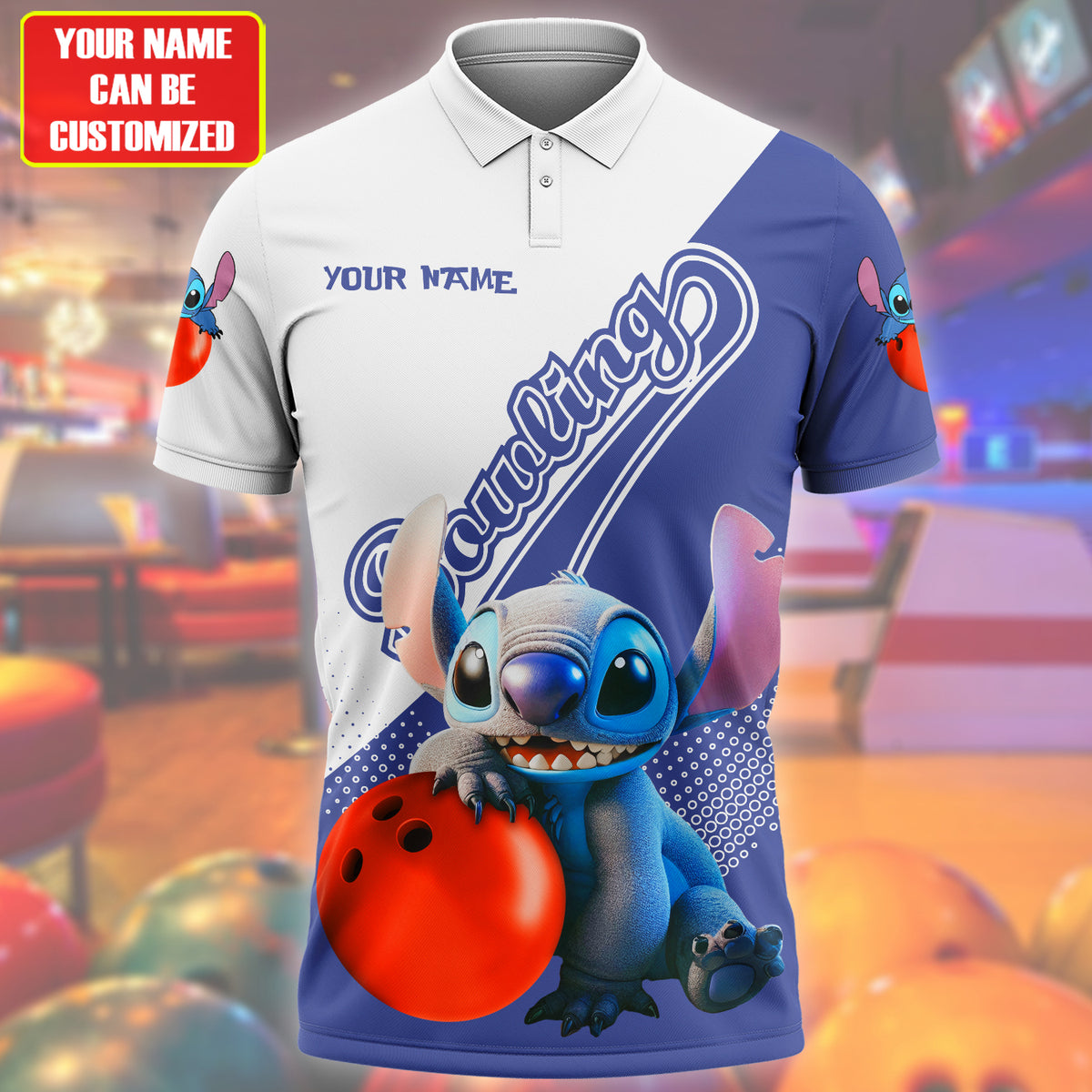 Personalized Name ST Bowling All Over Printed Unisex Shirt QB120609