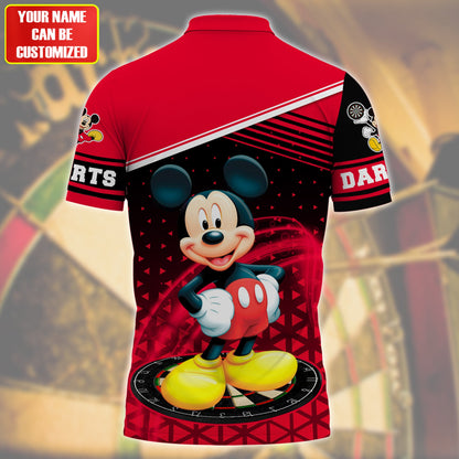 Personalized Name MK Darts All Over Printed Unisex Shirt QB130403